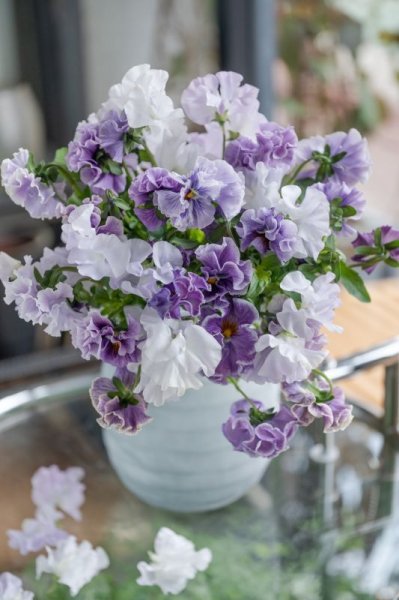 画像4: パンジーのブーケ (4)