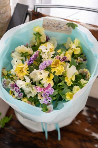 画像8: パンジーのブーケ (8)