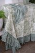 画像3: BORGO DELLE TOVAGLIE  テーブルクロス　TDJ Verde - Salvia 180×180 (3)