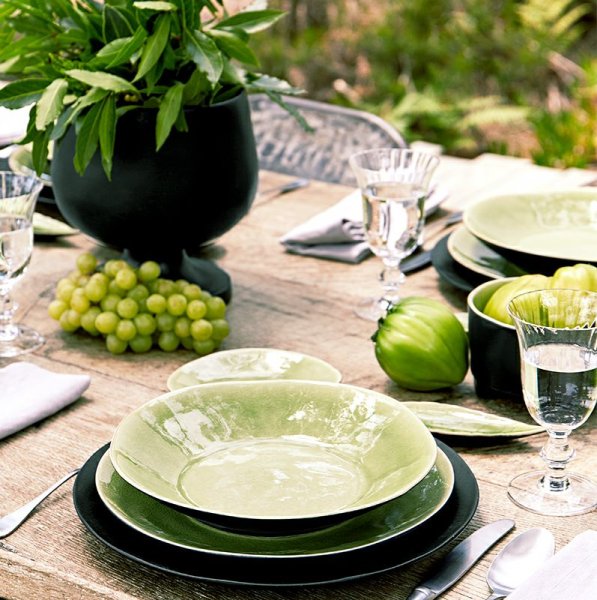 画像2: Christian Tortu サラダプレート ヴェールフレ (2)