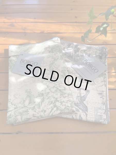 画像4: BORGO DELLE TOVAGLIE テーブルランナー【1】140X50 / TDJ Verde-Delfino (4)