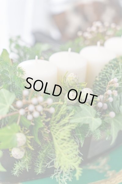 画像2: 【期間限定販売】アドベントキャンドルアレンジ (2)