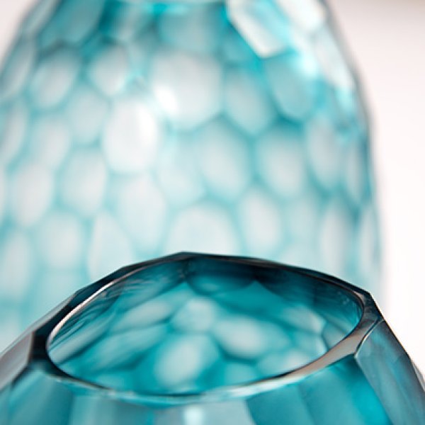 画像2: GUAXS NAGAA TEALIGHT clear/petrol (2)