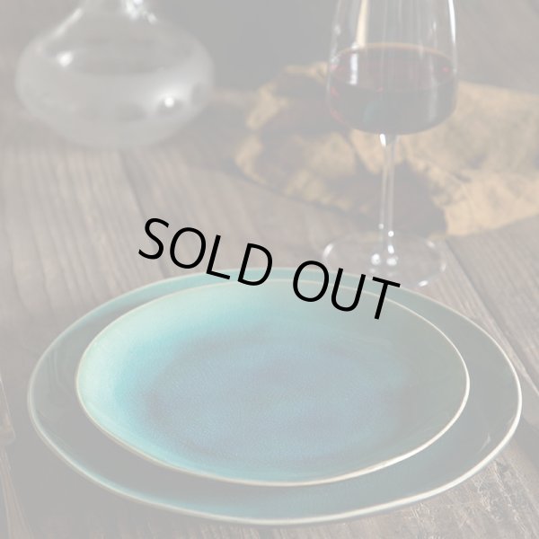 画像1: Christian Tortu ディナープレート アズール (1)