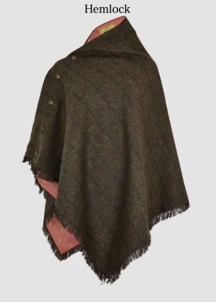 画像7: Dubarry Hazelwood Tweed Poncho /ヘイゼルウッド ツイードポンチョ (7)