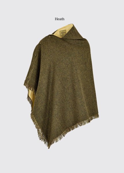 画像4: Dubarry Hazelwood Tweed Poncho /ヘイゼルウッド ツイードポンチョ (4)