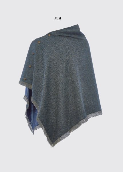 画像5: Dubarry Hazelwood Tweed Poncho /ヘイゼルウッド ツイードポンチョ (5)