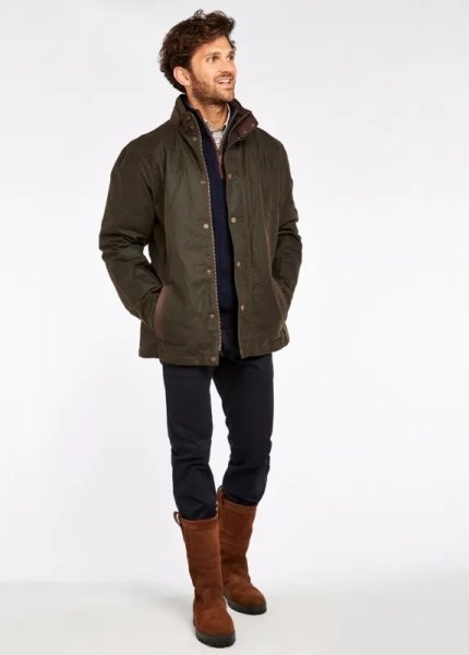 画像5: Dubarry Carrickfergus Waxcotton Jacket/Olive (5)