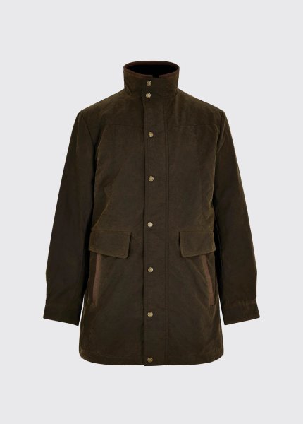 画像1: Dubarry Chalkhill Waxcotton Coat/Olive (1)