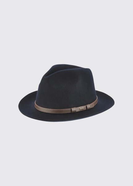 画像1: Dubarry Frontier Felt Hat Navy /フロンティア フェルトハット/ネイビー (1)