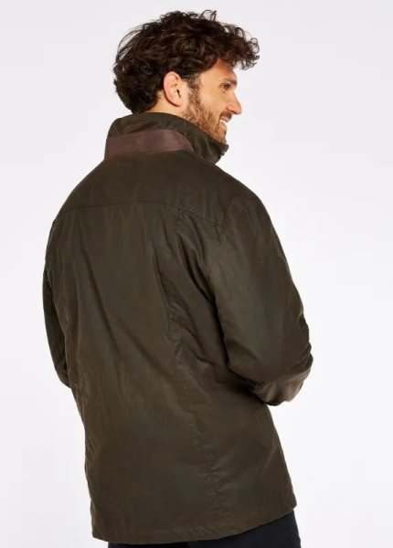 画像3: Dubarry Carrickfergus Waxcotton Jacket/Olive (3)