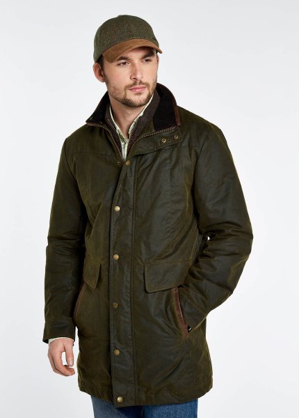 画像5: Dubarry Chalkhill Waxcotton Coat/Olive (5)