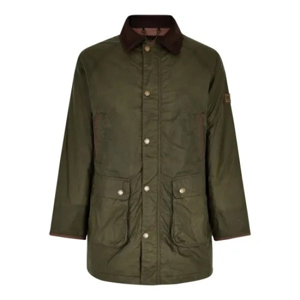 画像1: Dubarry Brunswick Waxcotton Jacket/Pine (1)