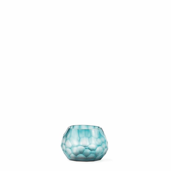 画像1: GUAXS NAGAA TEALIGHT clear/petrol (1)