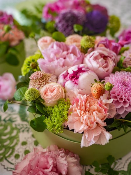 画像2: 16,500円 母の日限定 Jardin du Lune 「月の箱庭」22cm【完成品orキット】 (2)